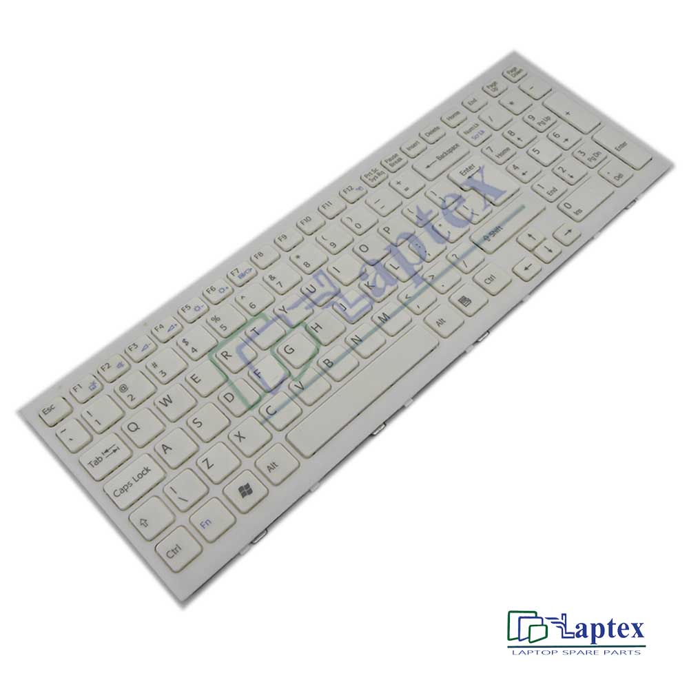 Sony Vaio Vpc-Eh Laptop Keyboard White